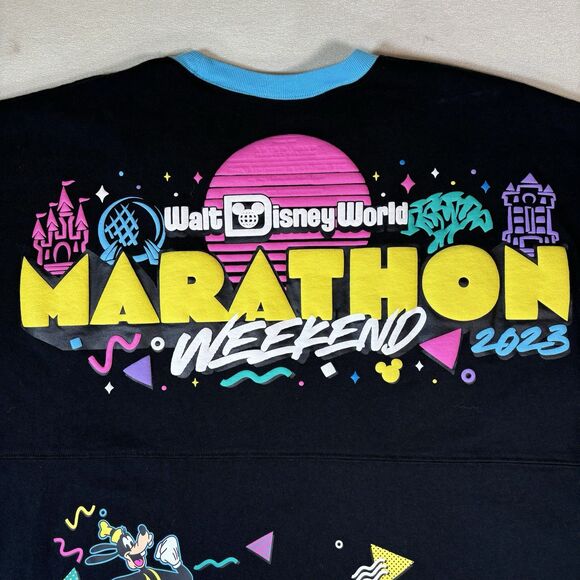 2023 Disney RunDisney 30 Years of Running Marathon Weekend Spirit Jersey Size XL - Picture 4 of 10